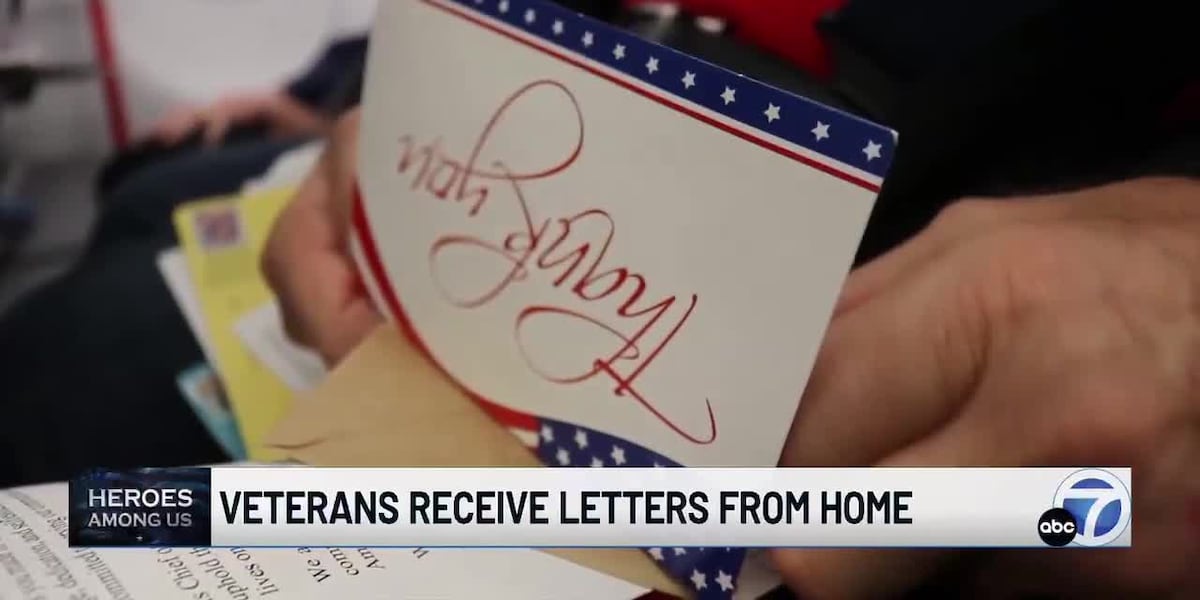 Mail Call: Veterans receive letters from home
