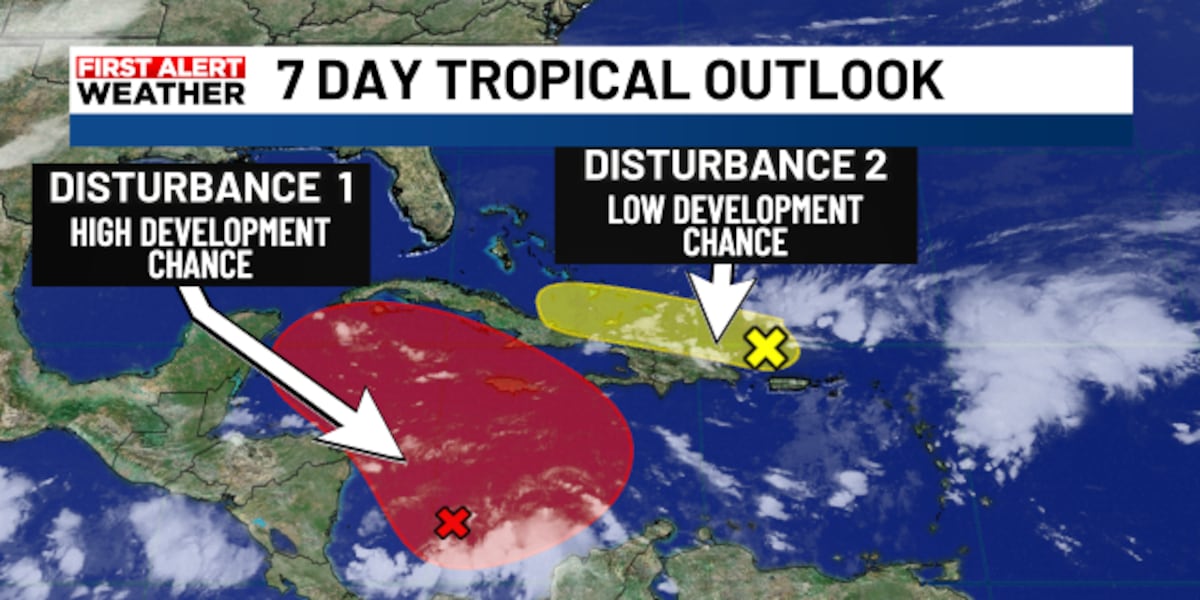 Becoming Rafael Disturbance in the Caribbean could become Rafael