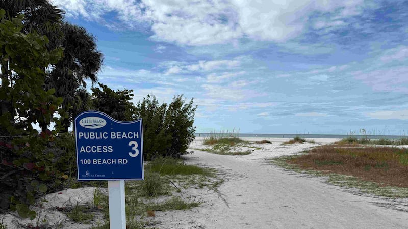 Siesta Key businessman Michael Holderness sued Sarasota County, arguing that county signs...