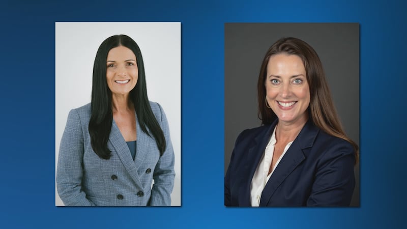 Dr. Misty Mathis (left) and Dr. Laurie Breslin are the final two candidates up for the...