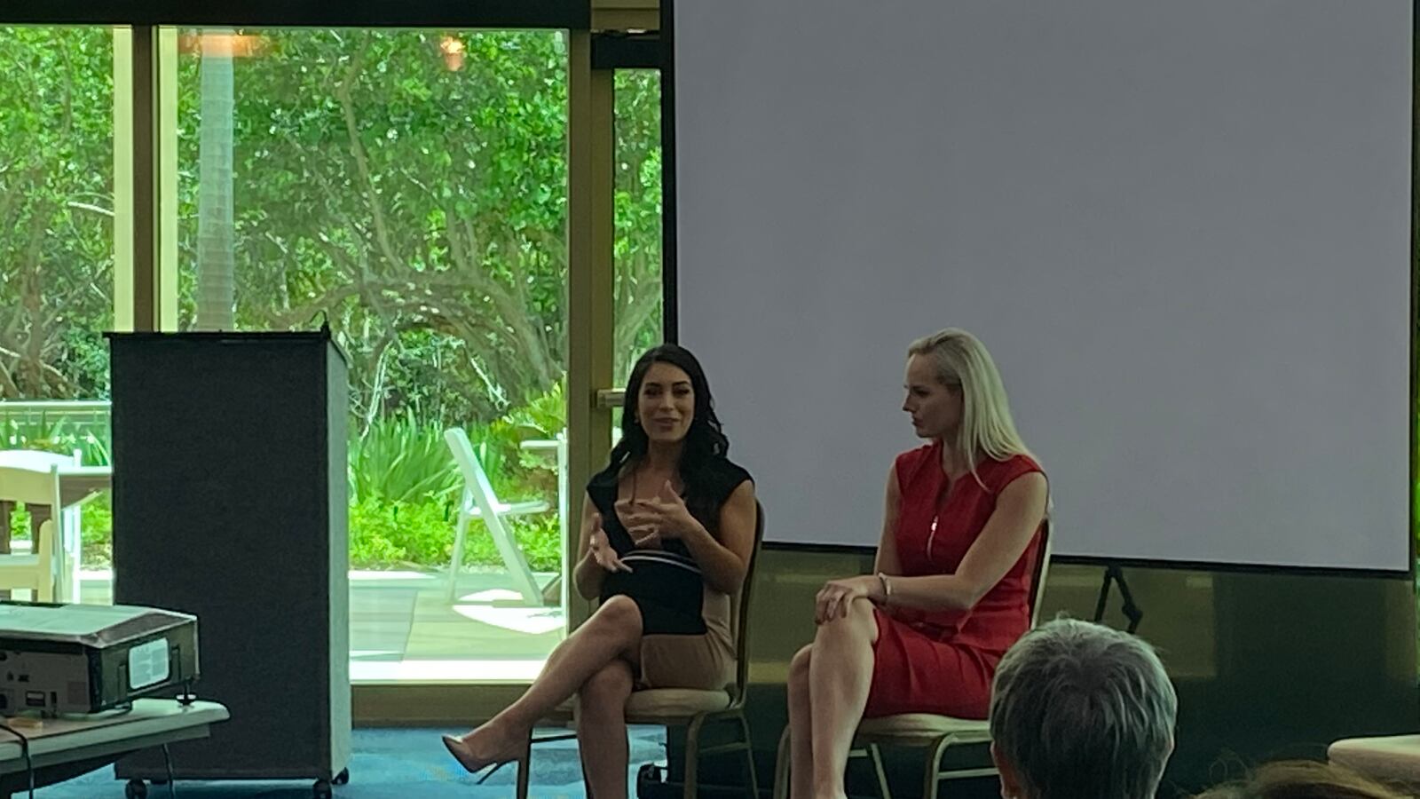 ABC7 staff shows how we produce the news to Leadership Sarasota