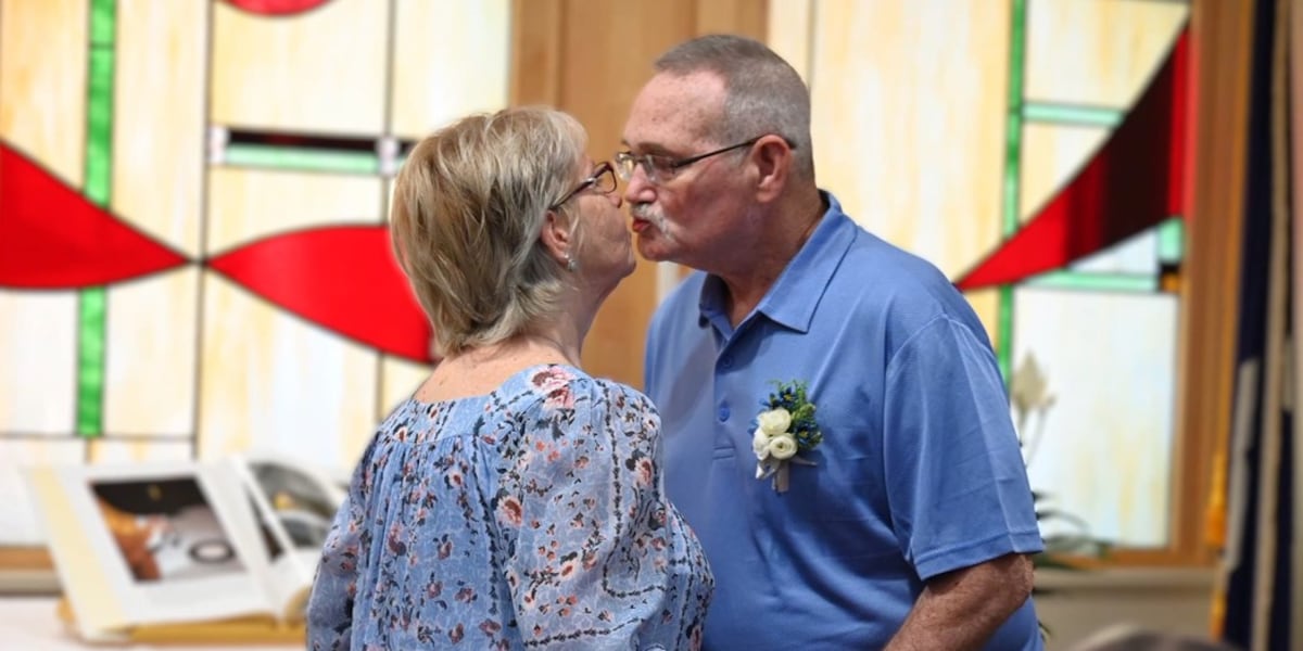 Veteran with terminal cancer marries partner of 12 years at VA hospital