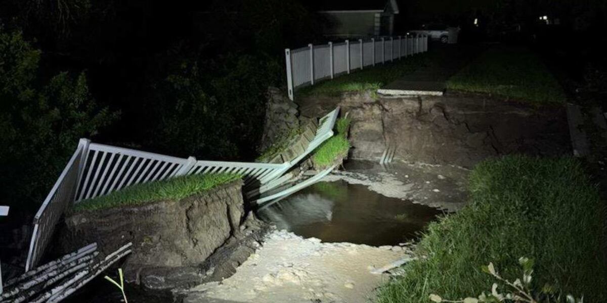 Sinkhole reported in Tampa-area neighborhood