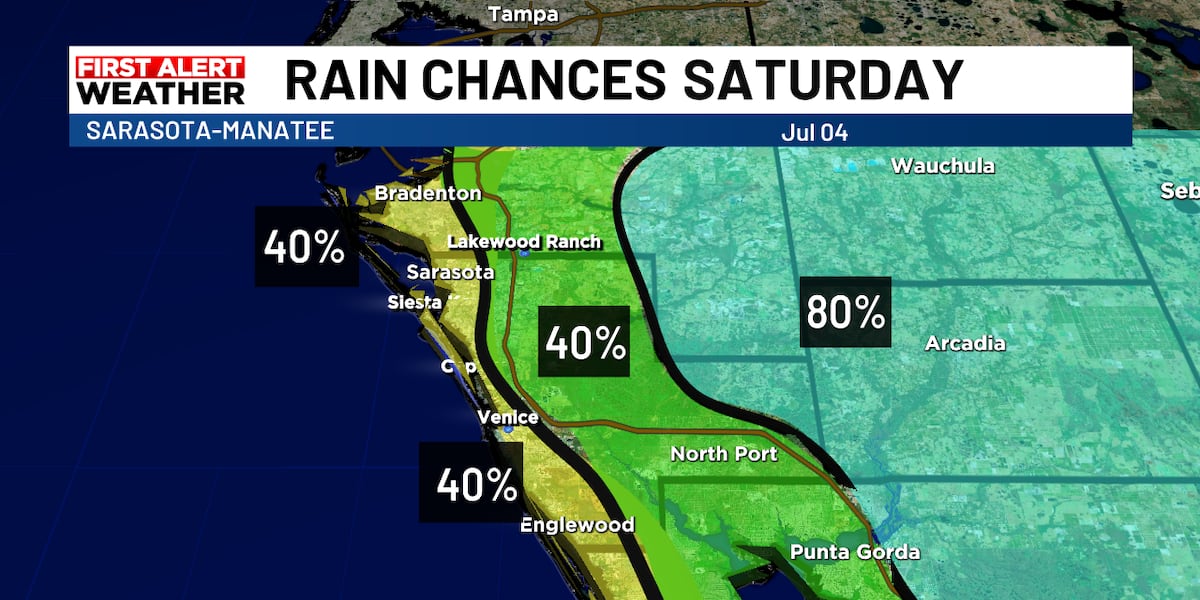 Late Morning and Afternoon Storms Develop