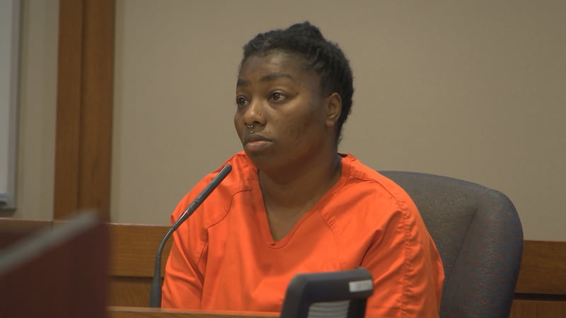 Nicole Roberts is charged with being an accessory to second-degree murder and tampering with...