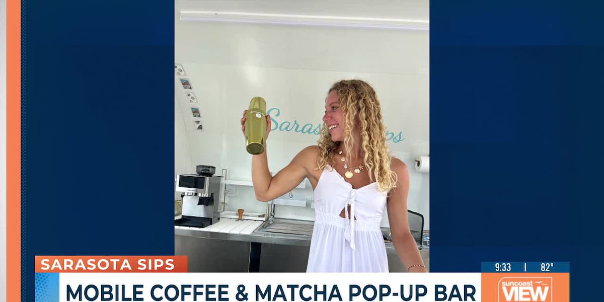 Sarasota entrepreneur turns mobile bar idea into coastal pop-up business Sarasota entrepreneur turns mobile bar idea into coastal pop-up business