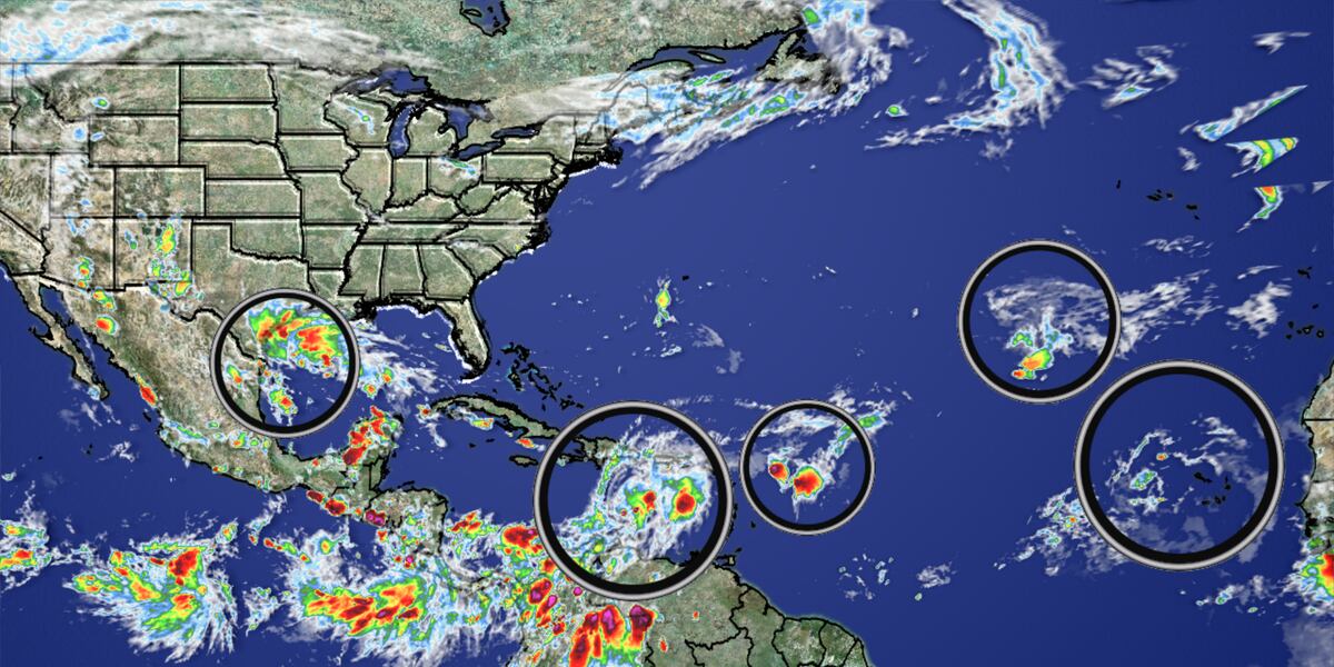 Ceded Raining Not much rain expected this week