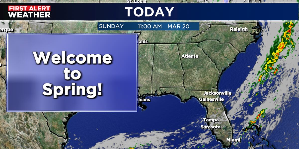 Lower humidity to start Spring!