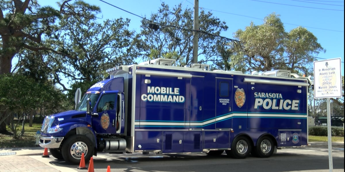 Sarasota Police’s New Mobile Command Center improves department’s ...