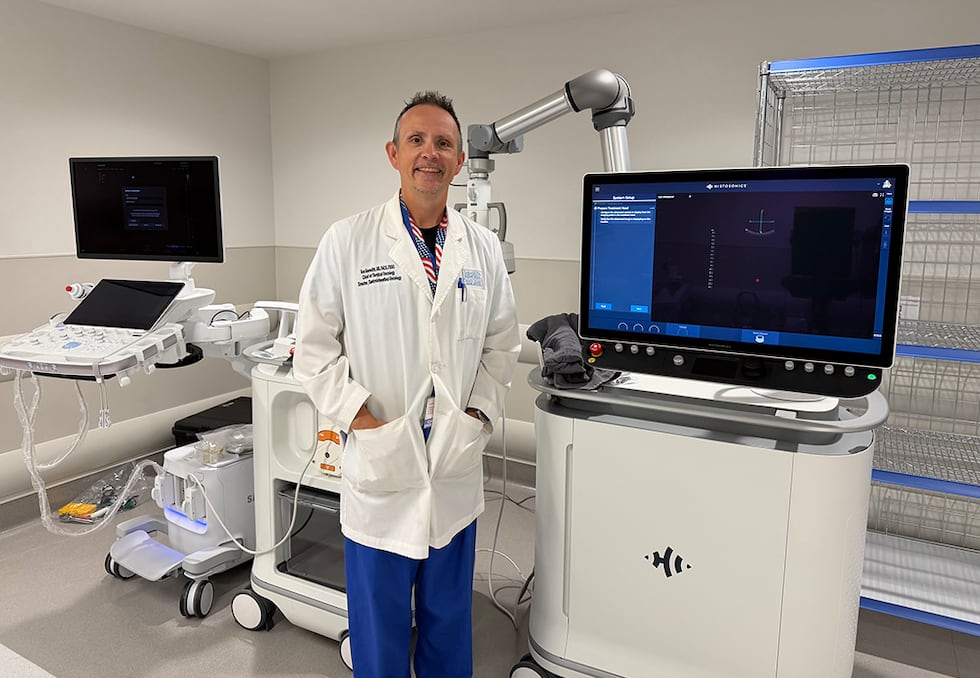 The Edison Histotripsy System uses focused ultrasound waves to target and destroy liver tumors...