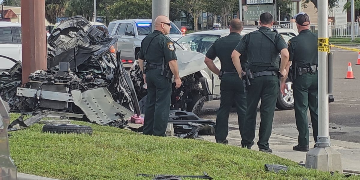 Lanes back open after major crash on U.S. 41 at Seminole Drive - WWSB