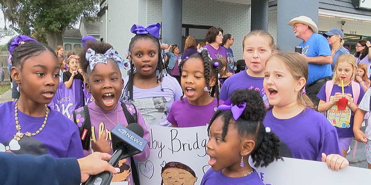 Ruby Bridges ‘Walk to School Day’ at Bay Haven Elementary