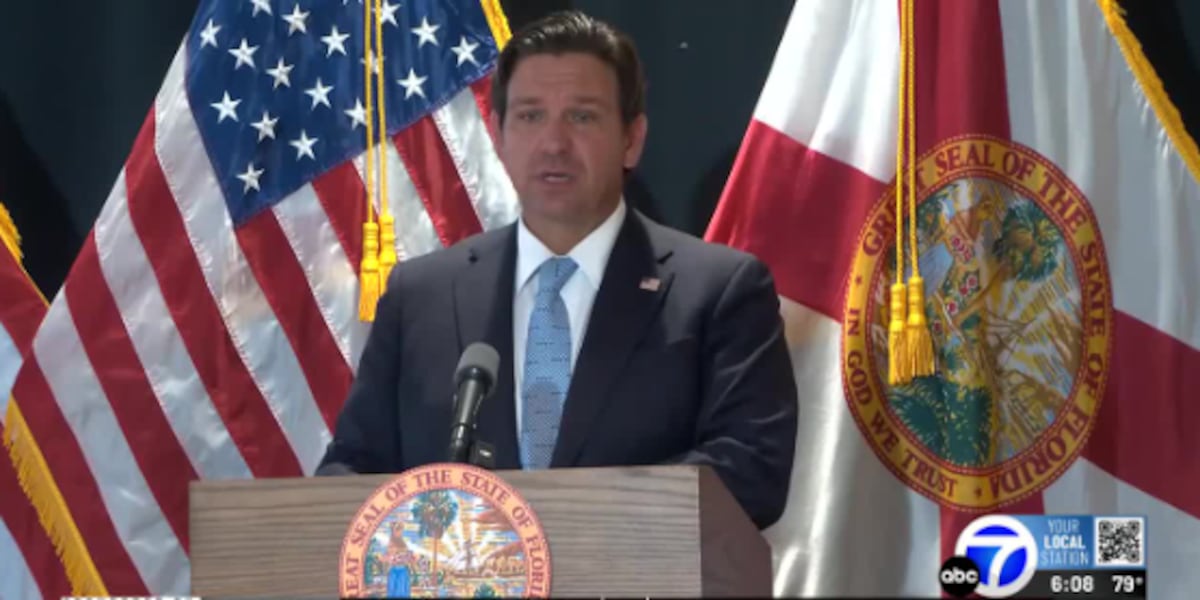 WATCH LIVE: Gov. DeSantis joined by Florida officials for press event at Alligator Alcatraz