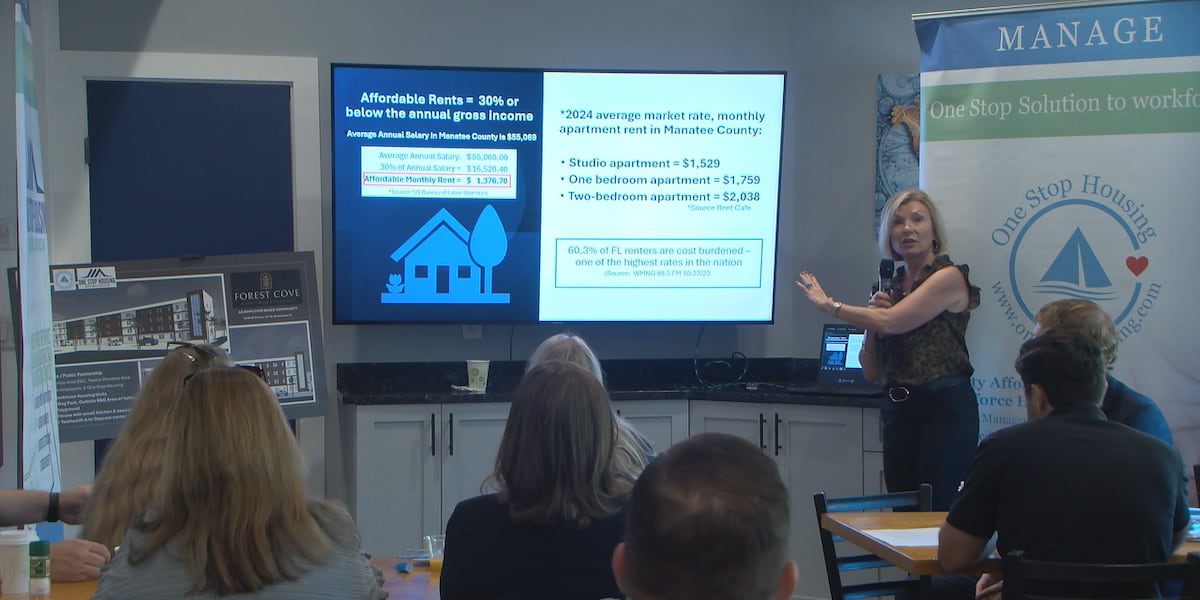 Local businesses meet to discuss new affordable, employer-based housing in Manatee County
