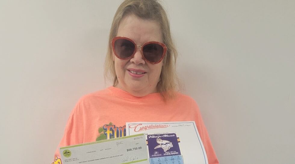 Great-grandmother Debbie Bury won $100,000 on a scratch-off lottery ticket shortly after she...