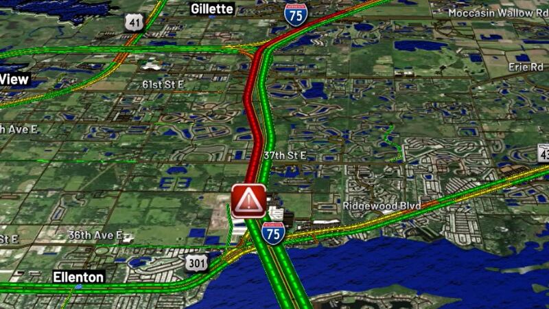 First Alert Traffic: Rollover crash causes traffic issues in North port