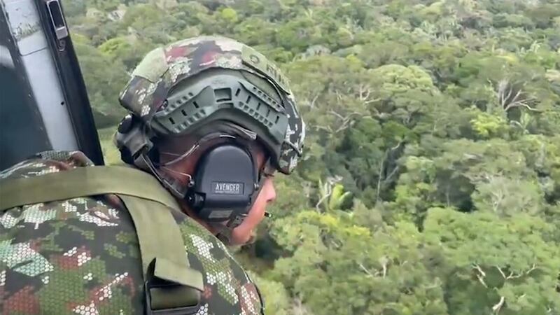 The crash happened May 1 and soldiers on Tuesday found the wreckage and the bodies of the...