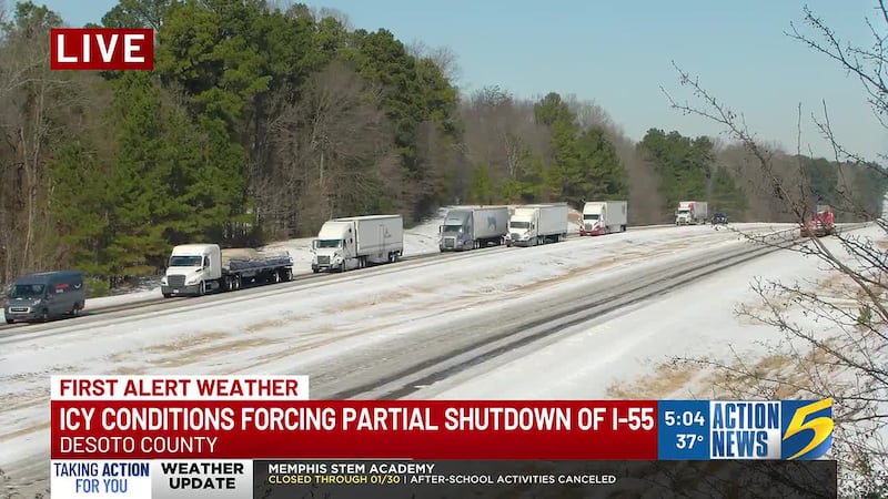 Coldwater, Mississippi, has also seen an influx of travelers because of conditions on I-55.