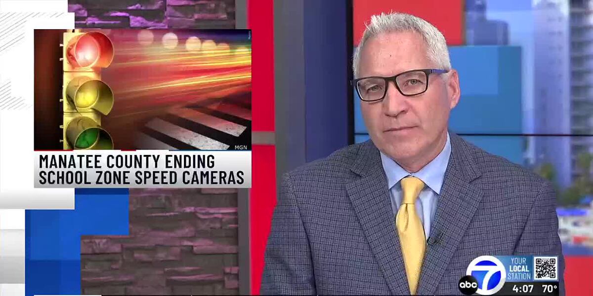 Manatee County Commissioners end School Speed Zone Camera program