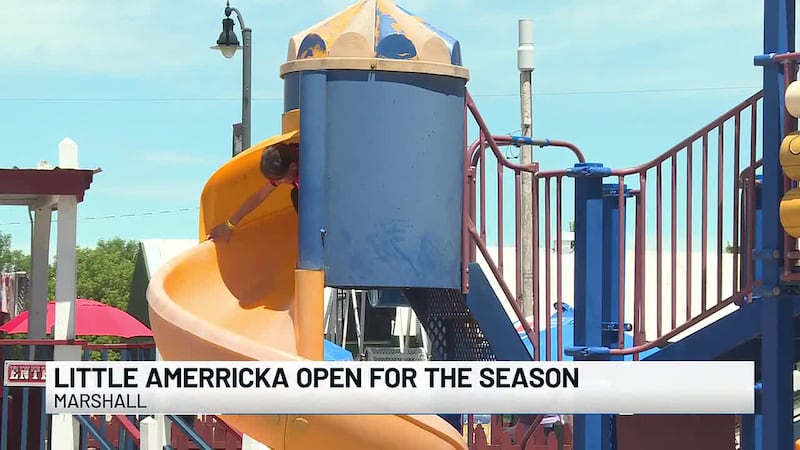 The Little Amerricka Amusement Park in Marshall is officially open for the summer, offering...