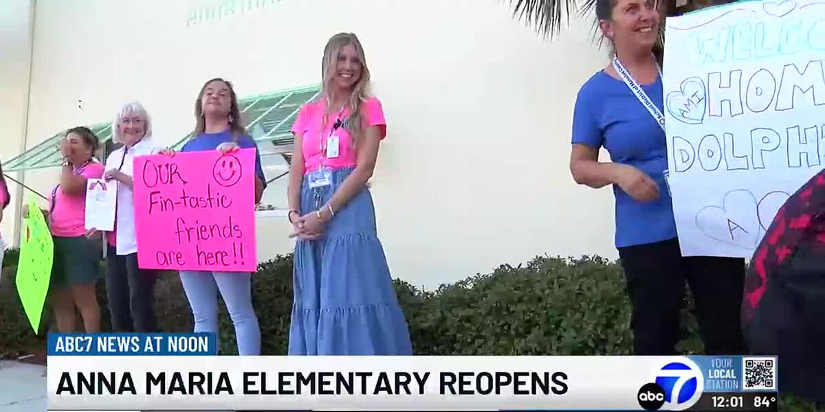 Anna Maria Island Elementary Reopens Anna Maria Island Elementary Reopens