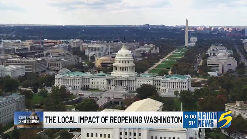 Both local Democrats and Republicans said the government needs to reopen.